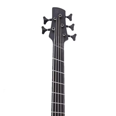 Ibanez SRMS625EX-BKF SRMS Iron Label Serisi 5 Telli Bas Gitar